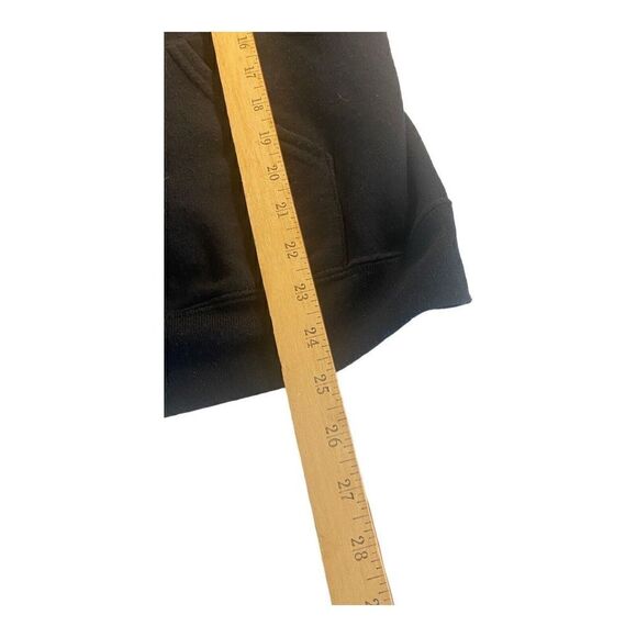 Black and Orange Cleveland Football Hoodie - Picture 9 of 9